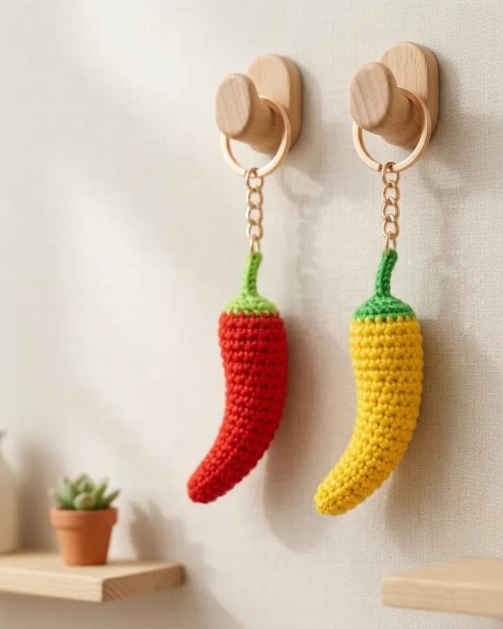 Little Chili Pepper Keychain