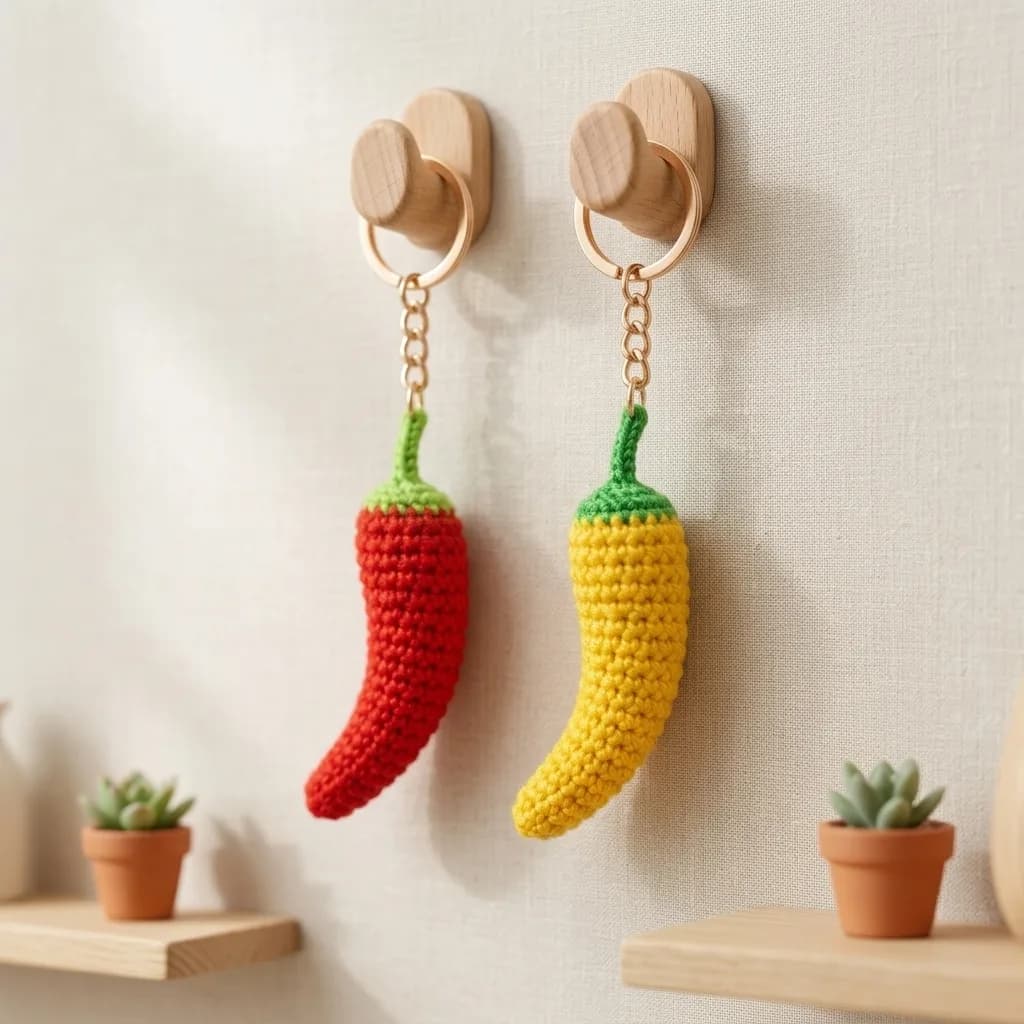 Little Chili Pepper Keychain