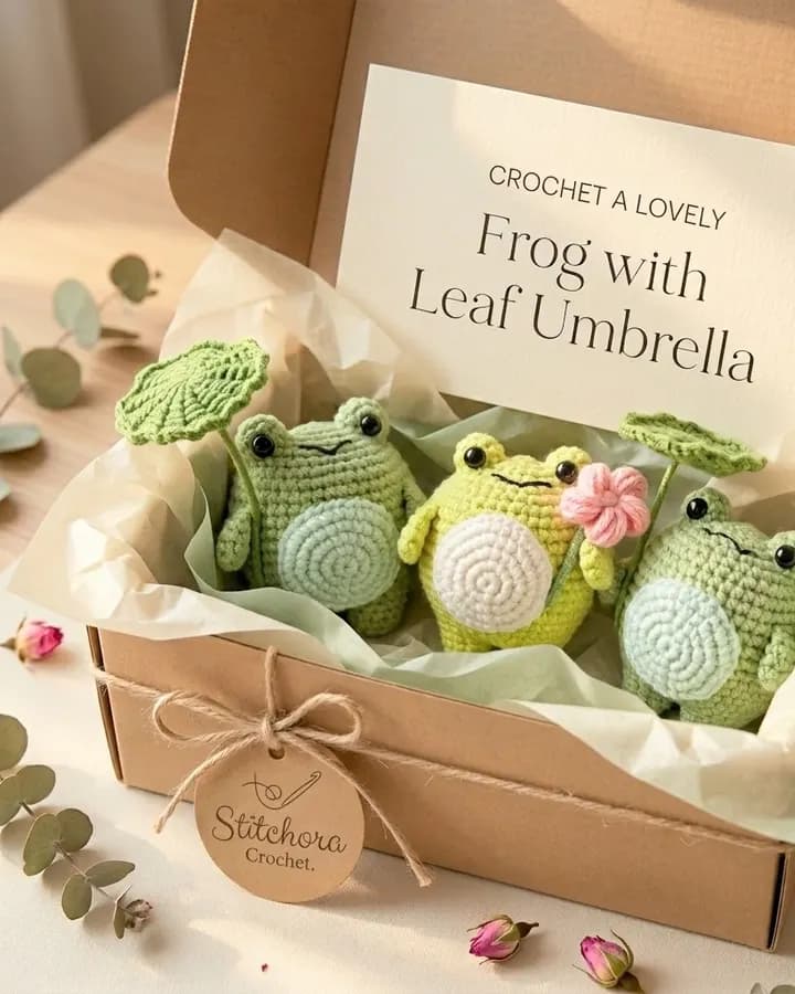 My Frog Friend Froggy crochet pattern, photo 1