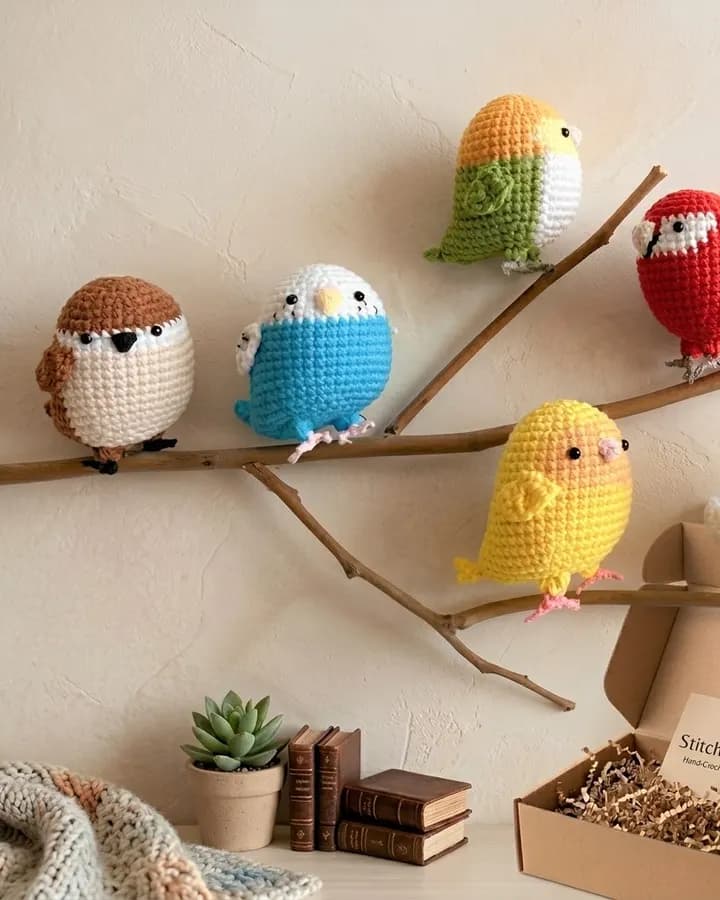 Sunny Chirp Bird Amigurumi crochet pattern, photo 1