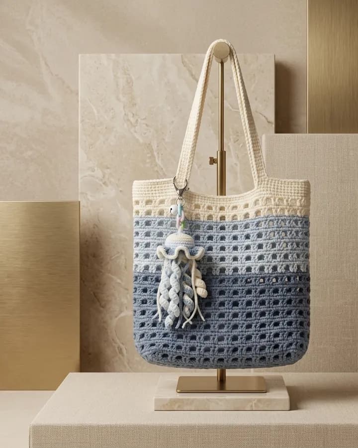 Ocean Dreams Tote & Jellyfish Buddy