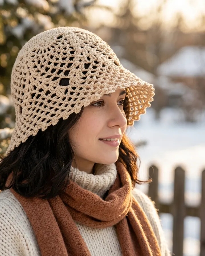 Pineapple Bloom Sun Hat