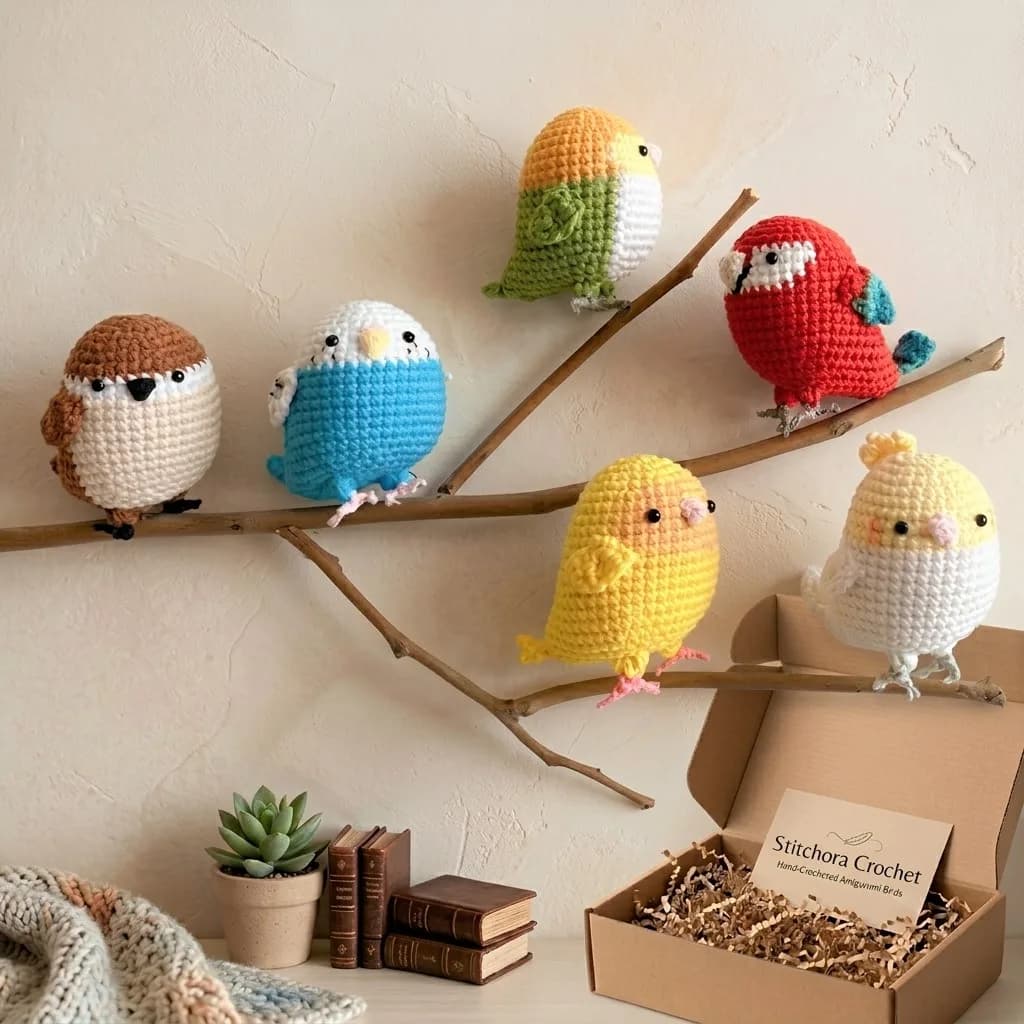 Sunny Chirp Bird Amigurumi crochet pattern, photo 1