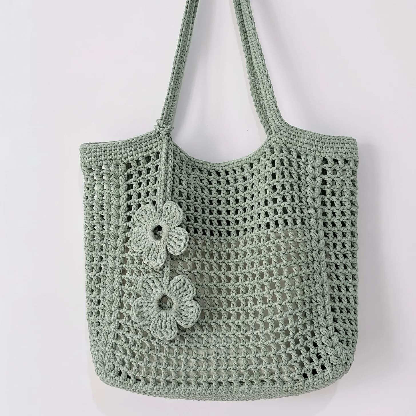 Summer Mesh Tote Bag crochet pattern, photo 1
