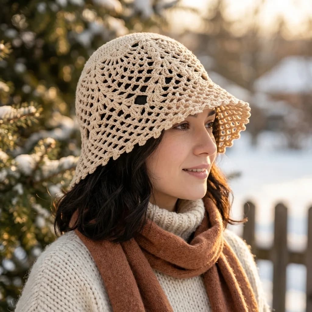 Pineapple Bloom Sun Hat